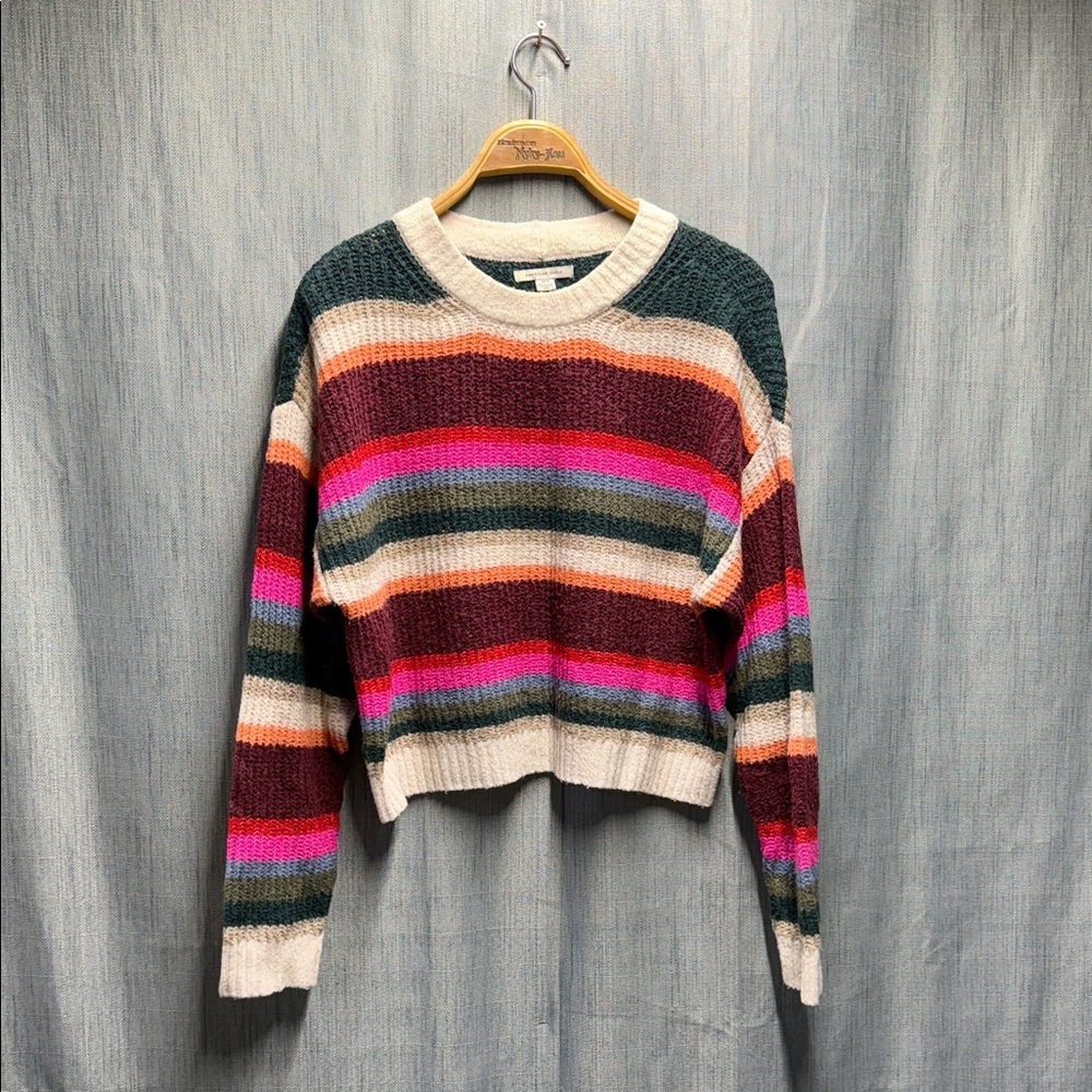 American Eagle Outfitters Colorful Striped Sweater size small